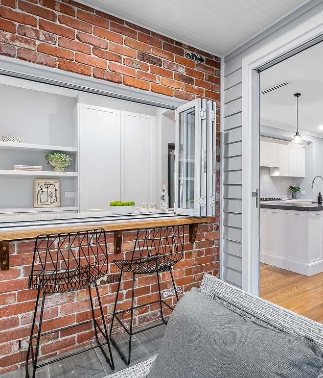 indoors, interior design, floor, kitchen, wood panels